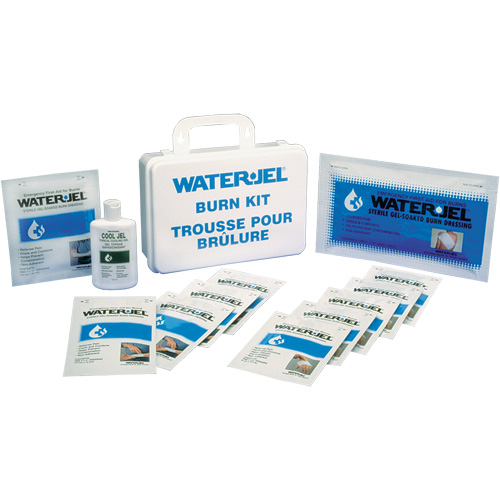 Water Jel&reg; - Emergency Burn Kits, 16-unit Plastic Box, Class 2 D. Morneault & Fils