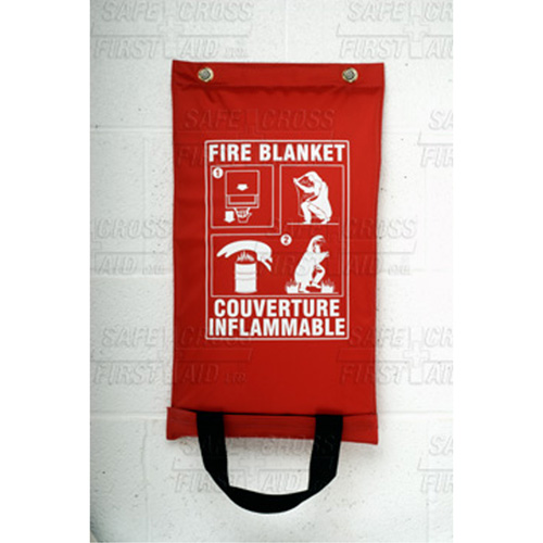 Fire Blanket, Fibreglass, 72"L x 59"W D. Morneault & Fils