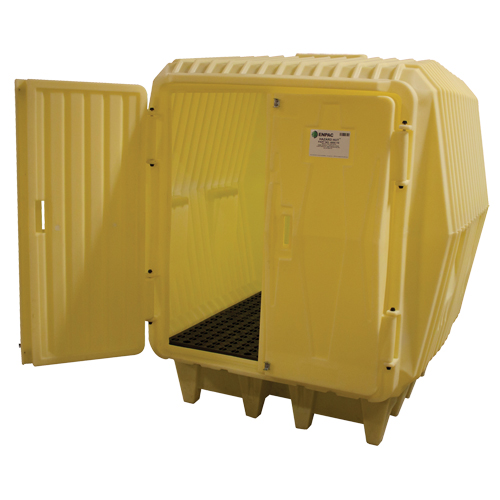 Hazard Hut&reg;, 63.5" L x 68" W x 72.5" H, 4000 lbs. Load Capacity D. Morneault & Fils