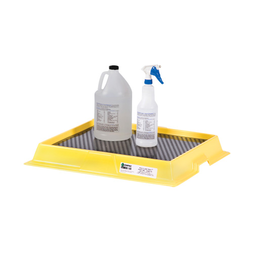 Poly-Labtray, 25.5" L x 22" W x 3.25" H, 2.5 US gal. Spill Capacity D. Morneault & Fils
