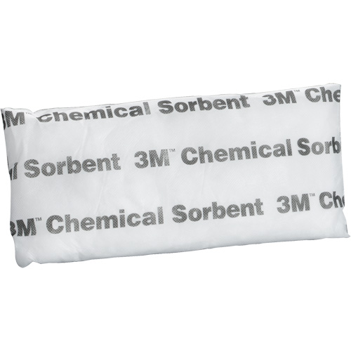 Tampons adsorbants pour produits chimiques, Universel, 15" lo x 7" la, 11,8 gal. absorption/pqt D. Morneault & Fils