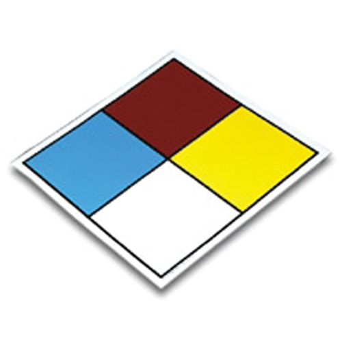 Blank NFPA Safety Placard, Vinyl D. Morneault & Fils