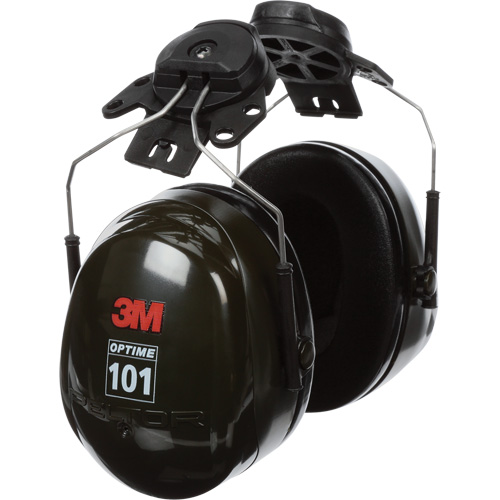 Peltor Optime 101 Series Earmuffs, Cap Mount, 24 NRR dB D. Morneault & Fils