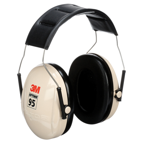 Peltor Optime 95 Series Earmuffs, Headband, 21 NRR dB D. Morneault & Fils