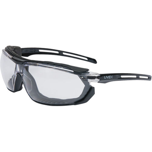 Lunettes de s&eacute;curit&eacute; &eacute;tanches Uvex Tirade, Lentille Transparent, Antibu&eacute;e, ANSI Z87+/R&eacute;pond ou surpasse la norme CSA Z94.3 D. Morneault & Fils