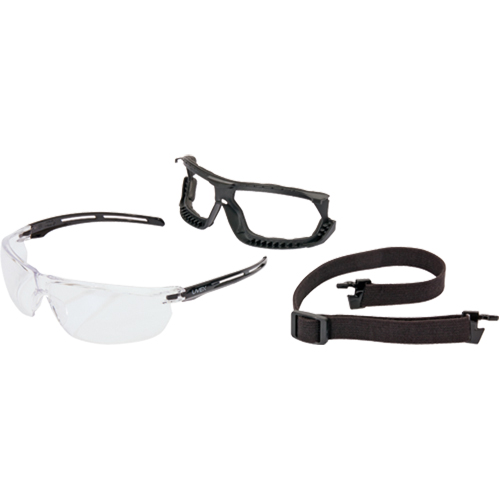 Lunettes de s&eacute;curit&eacute; &eacute;tanches Uvex Tirade, Lentille Transparent, Antibu&eacute;e, ANSI Z87+/R&eacute;pond ou surpasse la norme CSA Z94.3 D. Morneault & Fils