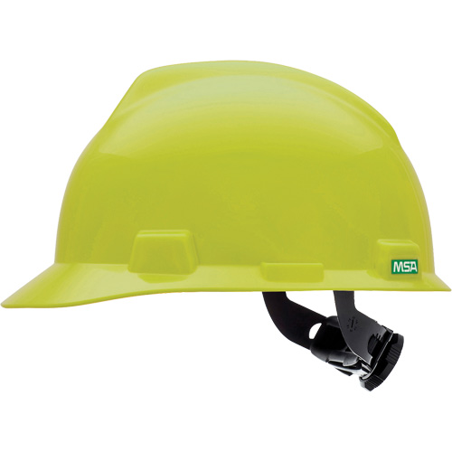 Casques de protection V-Gard &agrave; suspension Fas-Trac, R&eacute;pond aux normes CSA type 1, Suspension Rochet, Non ventil&eacute; D. Morneault & Fils