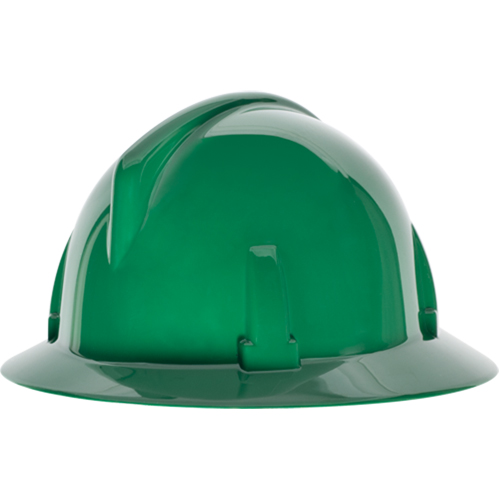 Casques de s&eacute;curit&eacute; &agrave; bordure compl&egrave;te TopGard, R&eacute;pond aux normes CSA type 1, Suspension Rochet, Non ventil&eacute; D. Morneault & Fils