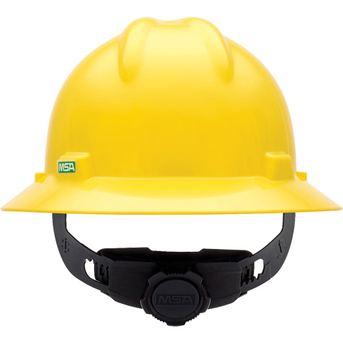 Casques de s&eacute;curit&eacute; &agrave; bordure compl&egrave;te V-Gard, R&eacute;pond aux normes CSA type 1, Suspension Rochet, Non ventil&eacute; D. Morneault & Fils