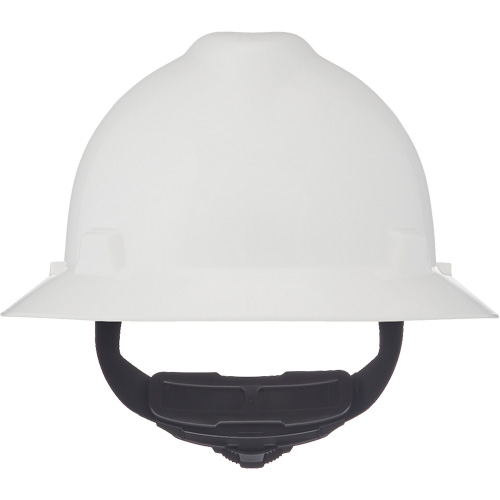 Casques de s&eacute;curit&eacute; &agrave; bordure compl&egrave;te V-Gard, R&eacute;pond aux normes CSA type 1, Suspension Rochet, Non ventil&eacute; D. Morneault & Fils