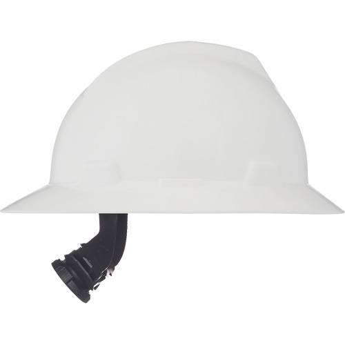 Casques de s&eacute;curit&eacute; &agrave; bordure compl&egrave;te V-Gard, R&eacute;pond aux normes CSA type 1, Suspension Rochet, Non ventil&eacute; D. Morneault & Fils
