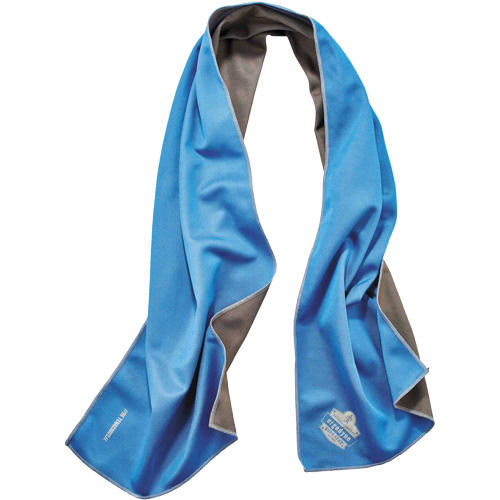 Chill-Its&reg; 6602MF Microfiber Cooling Towel, Blue D. Morneault & Fils