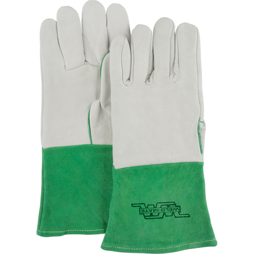 Premium TIG Welding Gloves, Grain Cowhide, Size Medium D. Morneault & Fils