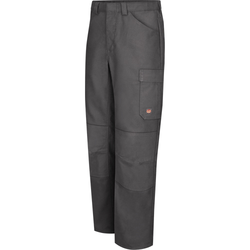 Performance Shop Pants, Canvas/Cotton/Polyester, Charcoal, Size 30, 37 Inseam D. Morneault & Fils