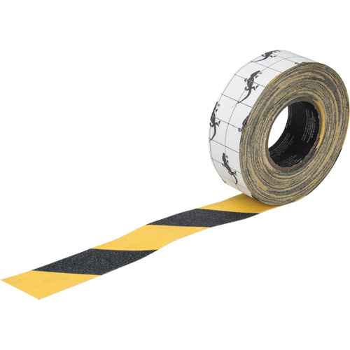 Premium Anti-Skid Tape, 3" x 60', Black & Yellow D. Morneault & Fils