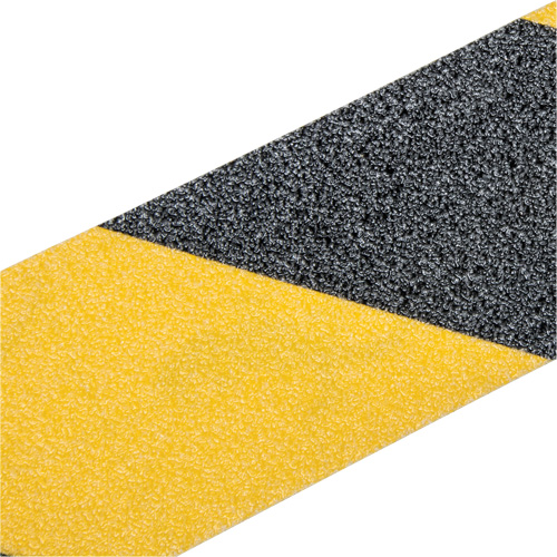 Premium Anti-Skid Tape, 2" x 60', Black & Yellow D. Morneault & Fils