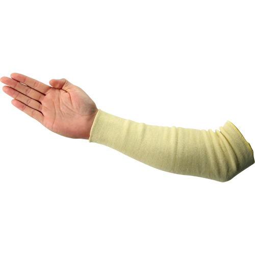 Sleeve, 18", Cotton/Kevlar&reg;, Yellow D. Morneault & Fils