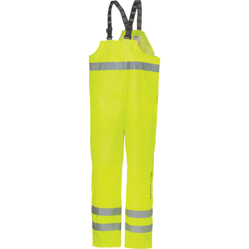 Narvik Rainwear - Bib pants, Polyester, Small, High Visibility Lime-Yellow D. Morneault & Fils