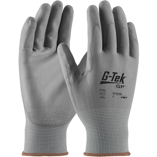 Gants enduits G-Tek 33G-165, 9/Grand, R&ecirc;vetement Polyur&eacute;thane, Calibre 13, Enveloppe en Nylon D. Morneault & Fils
