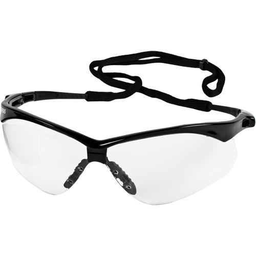 Lunettes de s&eacute;curit&eacute; Nemesis de Kleenguard, Lentille Transparent, Antibu&eacute;e, ANSI Z87+/R&eacute;pond ou surpasse la norme CSA Z94.3 D. Morneault & Fils