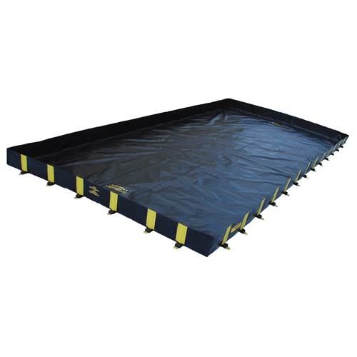 Bermes Rigid-Lock QuickBerm, Capacit&eacute; 1795 gal., 12' la x 20' lo x 12" h, Paroi &agrave; piquets D. Morneault & Fils