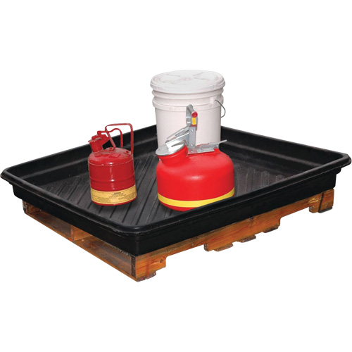Plateaux Ultra-Utility Trays, 40" lo x 48" la x 3,5" h, Cap. de d&eacute;versement 30 gal. US D. Morneault & Fils