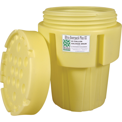 Ultra-Overpacks&reg; Drum, 65 gal., Stationary D. Morneault & Fils