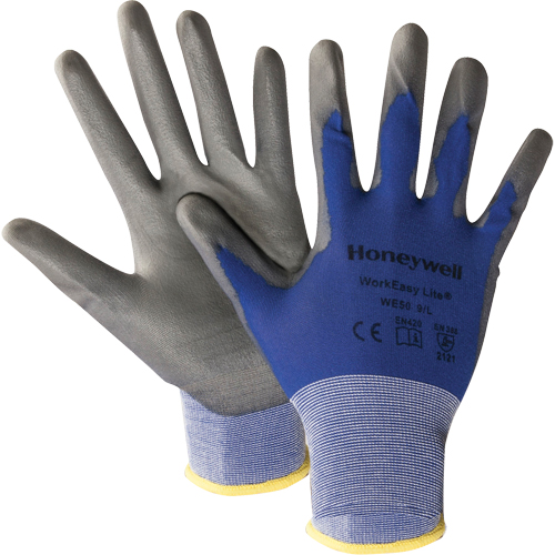 Gants mod&egrave;le WE50 Lite North Workeasy, 9/Grand, R&ecirc;vetement Polyur&eacute;thane, Calibre 18, Enveloppe en Nylon D. Morneault & Fils