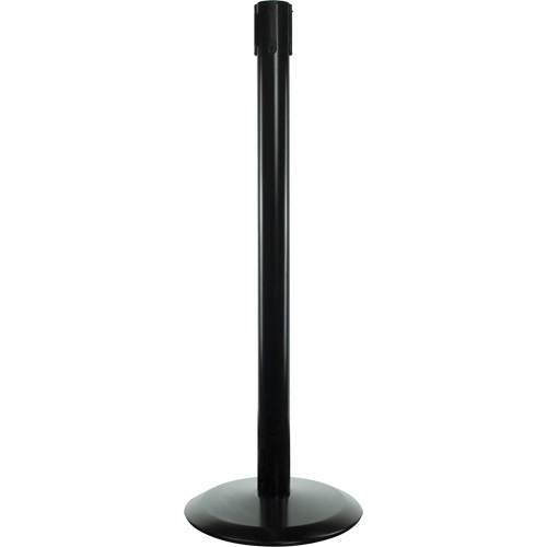 Marine Receiver Posts, 38" High, Black D. Morneault & Fils