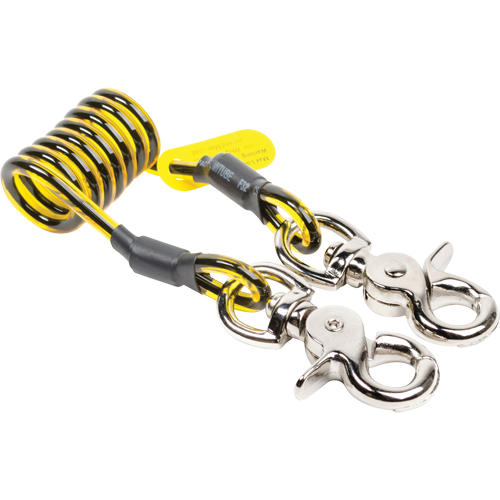 Sangle d'amarrage spirale pour outil, Spirale, Clavette double D. Morneault & Fils