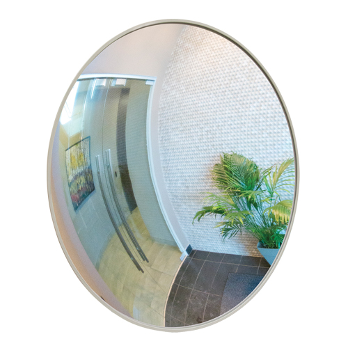 Convex Mirror with Bracket, Indoor/Outdoor, 36" Diameter D. Morneault & Fils
