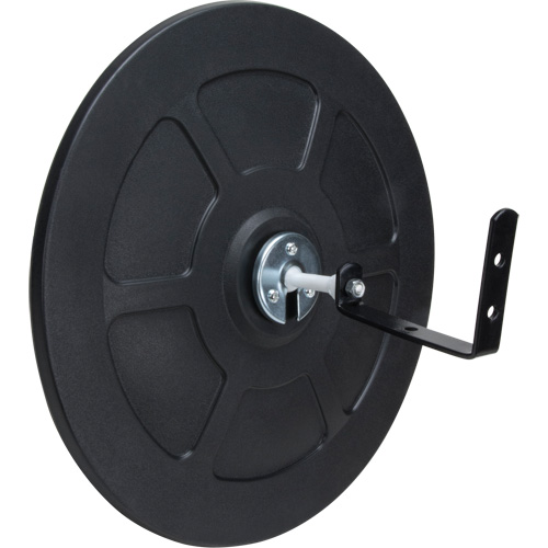 Convex Mirror with Bracket, Indoor/Outdoor, 12" Diameter D. Morneault & Fils