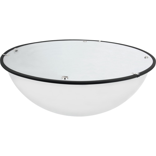 Miroir en d&ocirc;me 360°, D&ocirc;me complet, Dessus ferm&eacute;, Diam&egrave;tre 18" D. Morneault & Fils