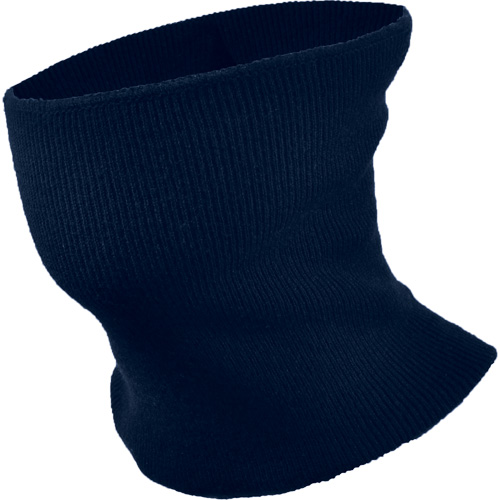 Knit Neck Warmer, Navy Blue, Acrylic D. Morneault & Fils