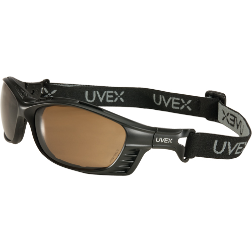 Uvex&reg; Livewire Safety Glasses with HydroShield Lenses, Espresso Lens, Anti-Fog, Meets/Exceeds CSA Z94.3 D. Morneault & Fils