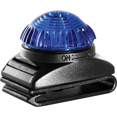 Clignotant d'avertissement Guardian, Continu/Clignotement, Bleu D. Morneault & Fils