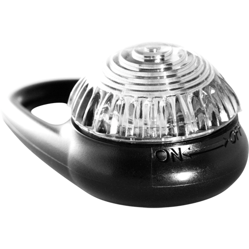 TAG-IT Guardian Warning Light, Continuous/Flashing, White D. Morneault & Fils