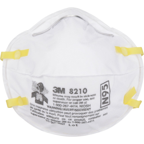 8210 Particulate Respirators, N95, NIOSH Certified D. Morneault & Fils