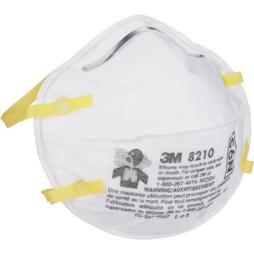 8210 Particulate Respirators, N95, NIOSH Certified D. Morneault & Fils