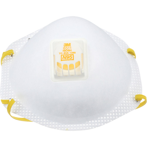 Respirateur contre les particules 8511, N95, Certifi&eacute; NIOSH D. Morneault & Fils