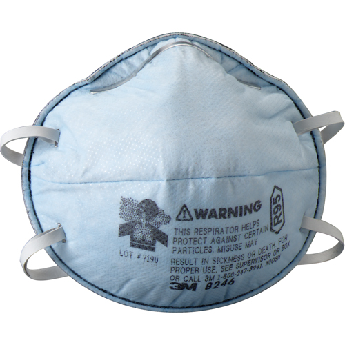 Respirateurs contre les particules 8246, R95, Certifi&eacute; NIOSH D. Morneault & Fils