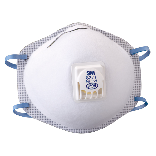 8271 Particulate Respirators, P95, NIOSH Certified D. Morneault & Fils