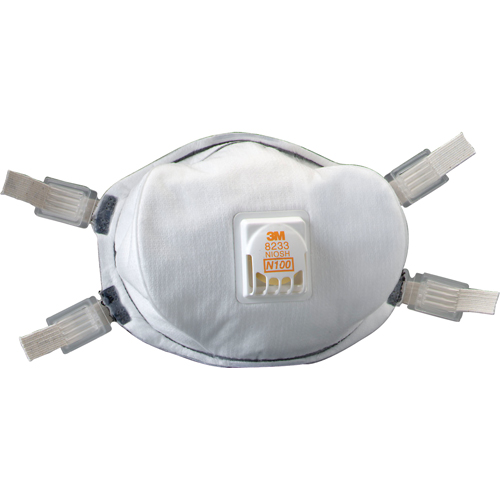 8233 Particulate Respirators, N100, NIOSH Certified D. Morneault & Fils