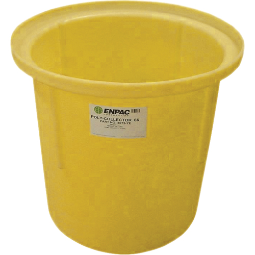 Poly-Collector 66 Shell Only, 32.5" dia. x 31" H, 70 US gal. Spill Cap. D. Morneault & Fils