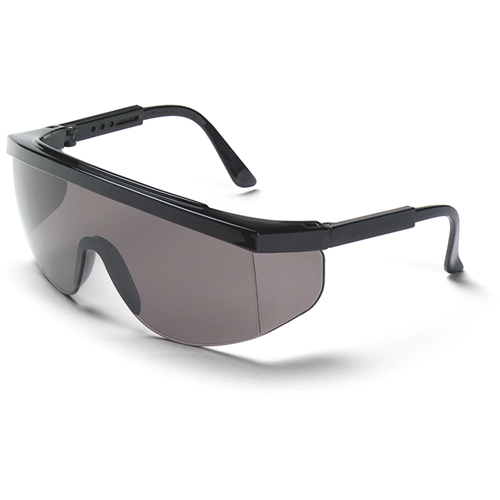 Lunettes de s&eacute;curit&eacute; Tomahawk, Lentille Grise/fum&eacute;e, Anti-&eacute;gratignures, R&eacute;pond ou surpasse la norme CSA Z94.3 D. Morneault & Fils