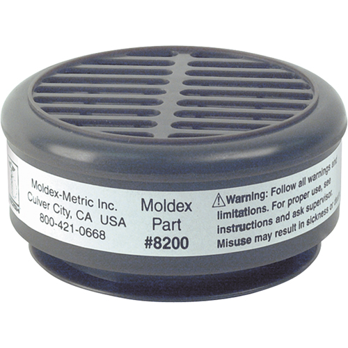 8000 Series Replacement Cartridges, Gas/Vapour Cartridge, Acid Gas D. Morneault & Fils