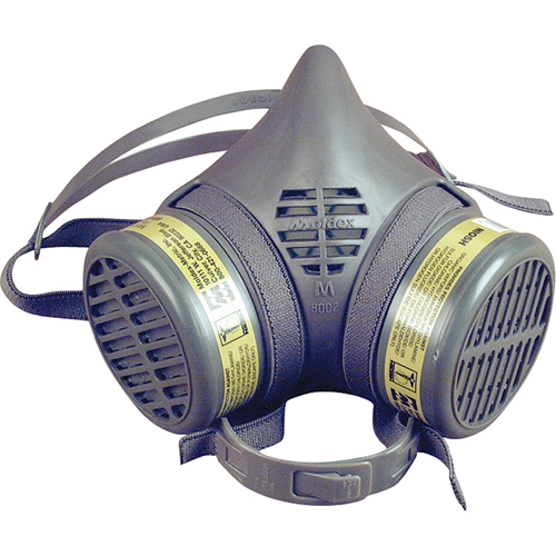 Respirateur &agrave; demi-masque assembl&eacute; de la s&eacute;rie 8000, &eacute;lastom&egrave;re/Thermoplastique, Petit D. Morneault & Fils