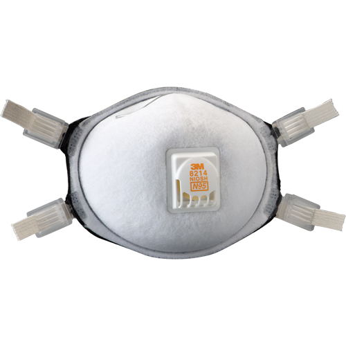 Respirateurs contre les particules 8214 pour soudage, N95, Certifi&eacute; NIOSH D. Morneault & Fils
