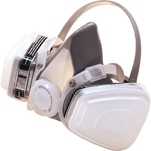 P95 Paint Spray/Pesticide Half Facepiece Disposable Respirator, Elastomer/Thermoplastic, Medium D. Morneault & Fils