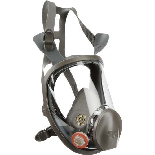 Respirateur r&eacute;utilisable &agrave; masque complet s&eacute;rie 6000, &eacute;lastom&egrave;re/Silicone/Thermoplastique, Grand D. Morneault & Fils